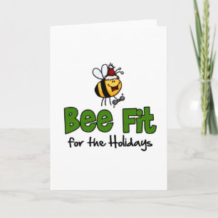 Bee Fit for the Holidays Holiday Card