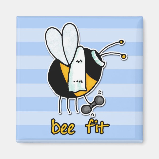 bee fit magnet (Front)