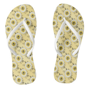 Bee Flip Flops