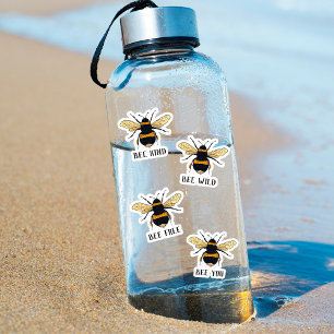 Bee Free Wild Kind You Bumblebee Illustrated