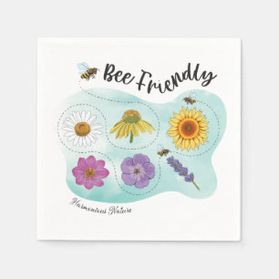 Bee friendly - Harmonious Nature Napkin