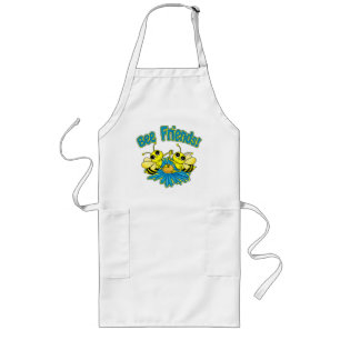 Bee Friends Long Apron