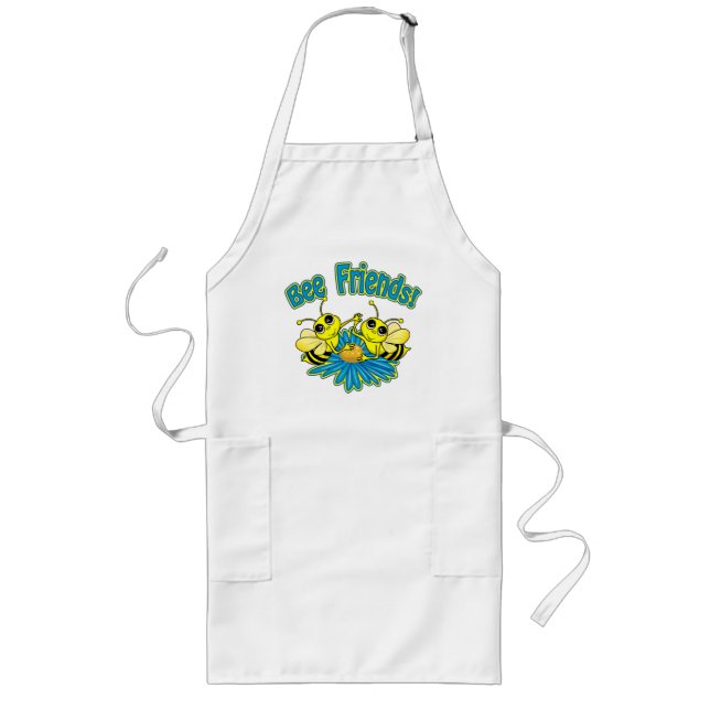 Bee Friends Long Apron (Front)
