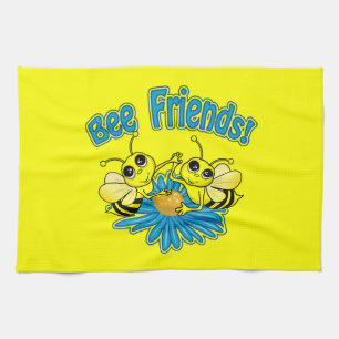 Bee Friends Tea Towel