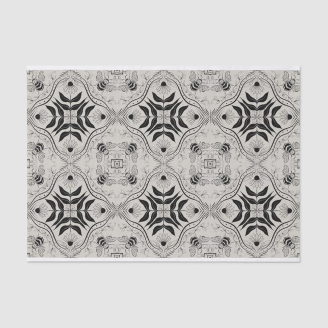 Bee Garden Tissue Paper (Front)