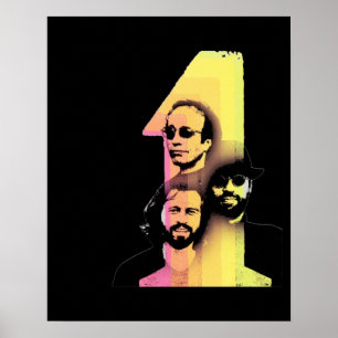Bee Gees Number Ones Poster