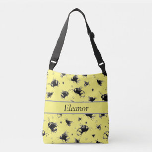 Bee Gift Bag Personalised Cross Body