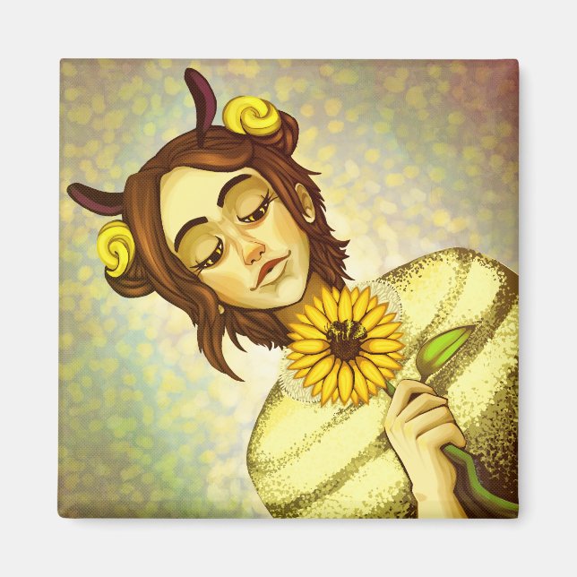 Bee Girl Magnet (Front)