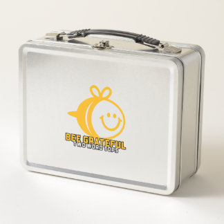 Bee Grateful T.W.T Lunchbox