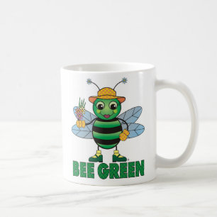 BEE Green Coffee Mug