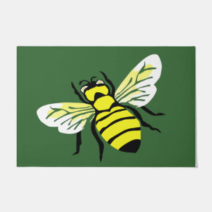 Bee Green Doormat, Indoor Decoration Doormat