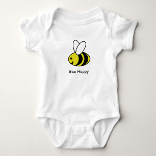 Bee Happy Baby Bodysuit