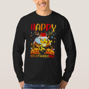 Bee Happy Bee Hellothanksmas T-Shirt