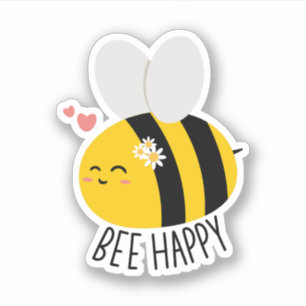 Bee Happy, Bee Inspirational Happy Motivational
