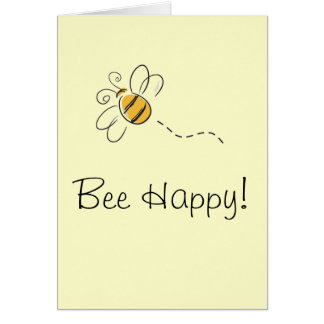 Bee Happy Card
