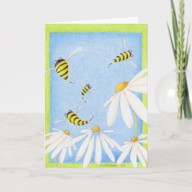 Bee Happy! Card (Front)