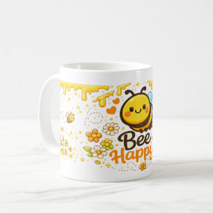 Bee Happy Coffee Mug