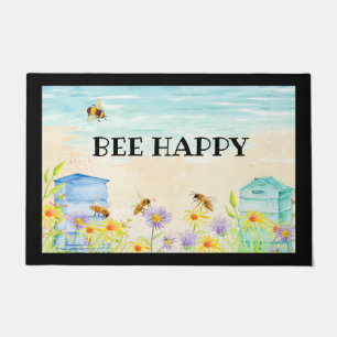 Bee Happy Door Mat