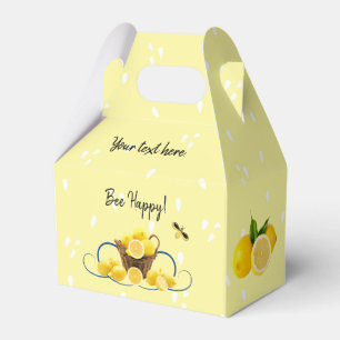 Bee Happy Favour Box