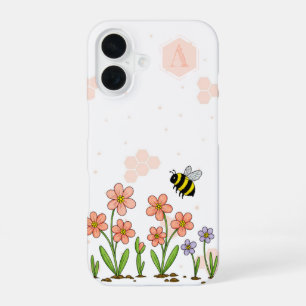 Bee Happy Garden iPhone 16 Case