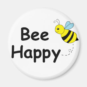 Bee Happy Magnet