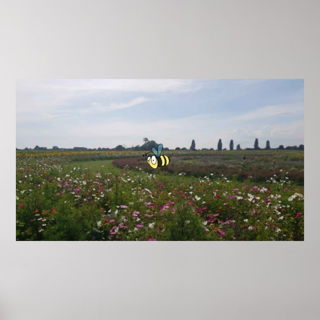 Bee Happy. Poster (Front)