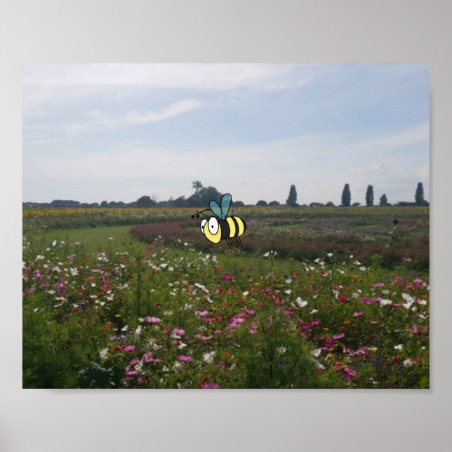 Bee Happy. Poster (Front)