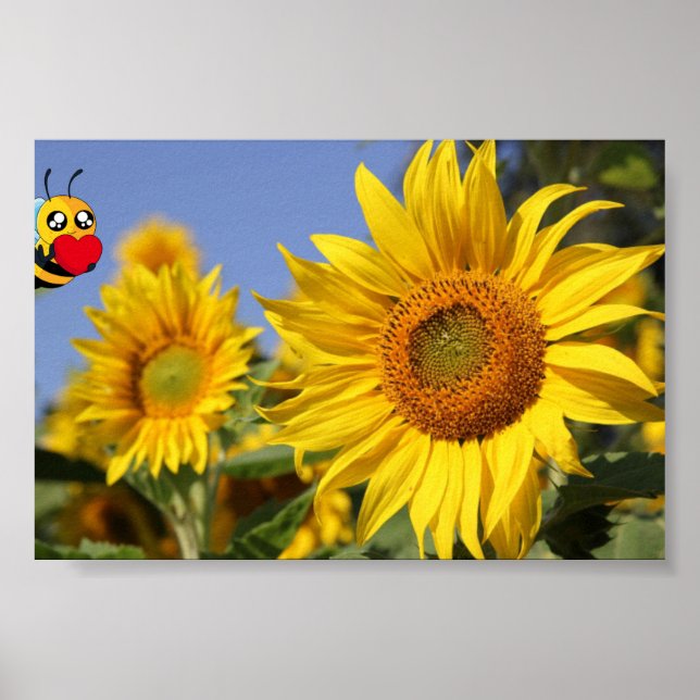 Bee Happy. Poster (Front)