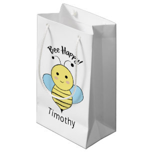 Bee Happy Small Gift Bag
