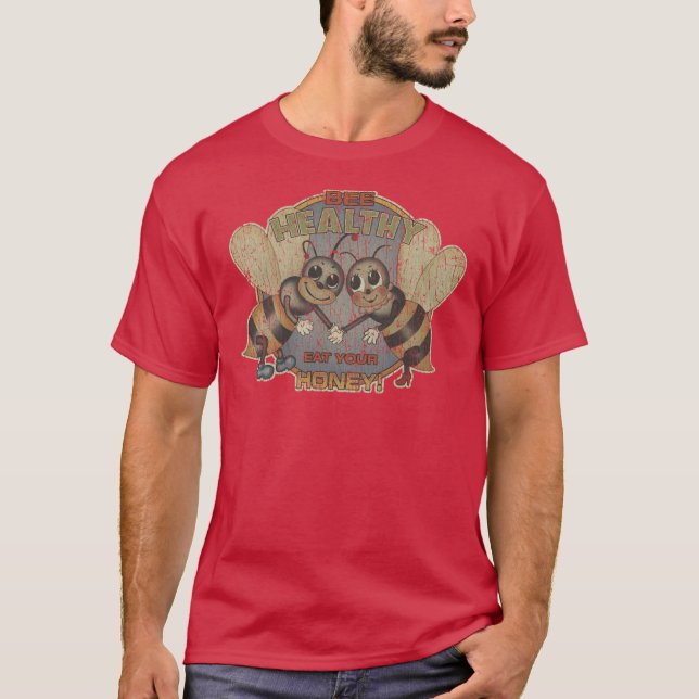 Bee Healthy gift T-Shirt (Front)