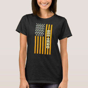 Bee Hero Beekeeping Bee Keepers Honey Bee Lovers P T-Shirt