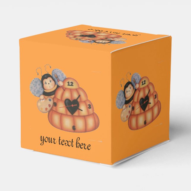 BEE HIVE FAVOUR BOX (Back Side)