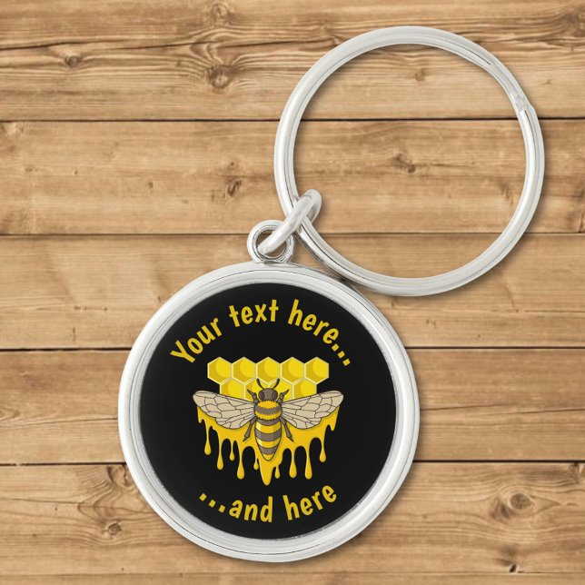 Bee Hive Honey Key Ring (Creator Uploaded)
