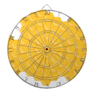 Bee Hive Honeycomb Hexagon Pattern Dartboard