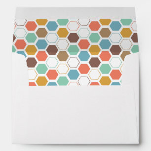 Bee Hive Module Pattern Envelope