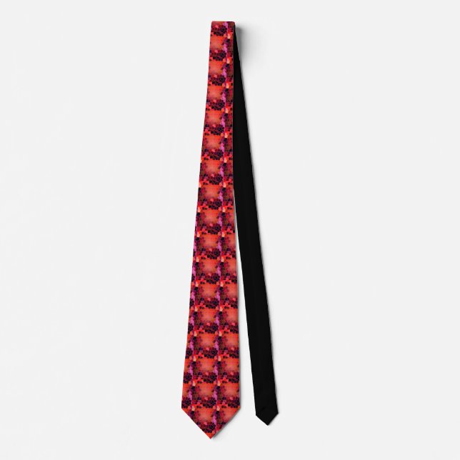 Bee Hive Red Tie (Front)