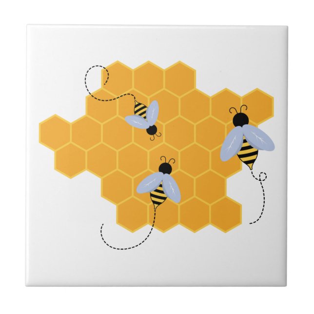 Bee Hive Tile (Front)