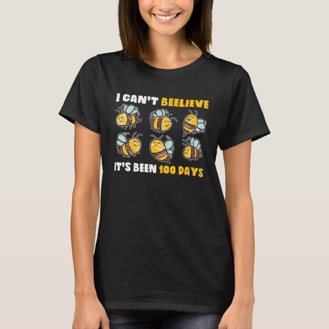 Bee Hive Tree 100 Day School  for Teachers & Stude T-Shirt (Front)