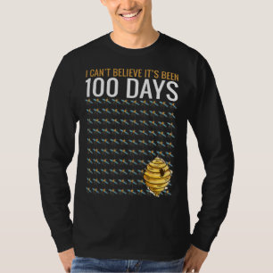 Bee Hive Tree 100 Days Of School Teacher Boys T-Shirt