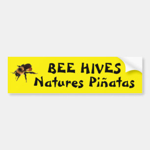 Bee Hives Natures Piñatas Bumper Sticker