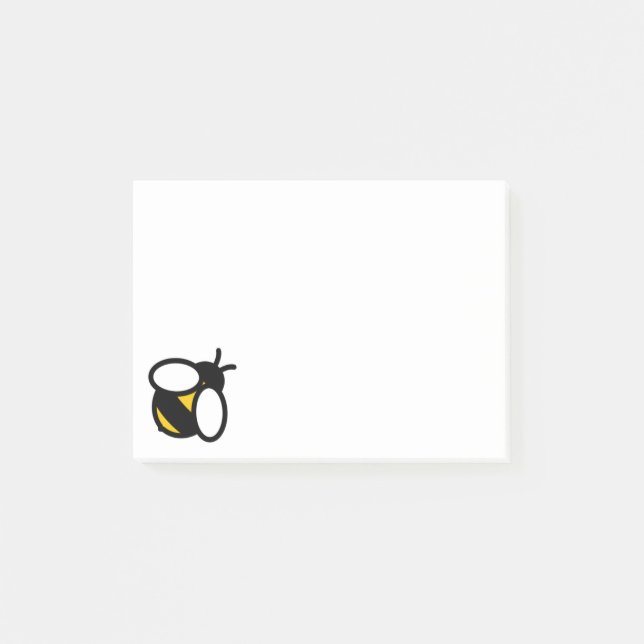 Bee, honey bee, bumblebee   post-it notes (Front)