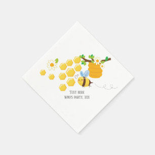 bee, honey bee, honey comb , Bumble bee Napkin