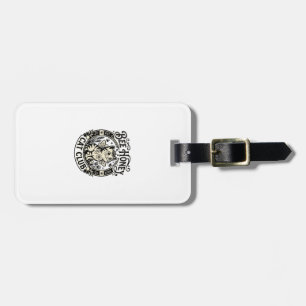 Bee Honey Cat Funny Cat Graphic - Bee Honey Cat Cl Luggage Tag