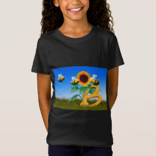 Bee Honey Flower T-Shirt
