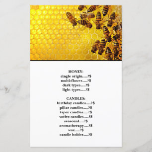Bee & Honey White Pricelist