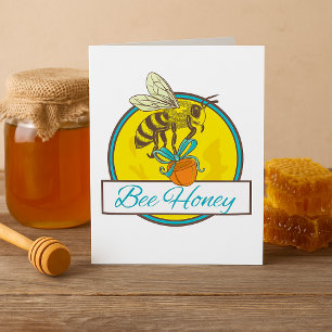 Bee Honey Yellow Insect Invitation