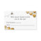 Bee How Many Honeycombs Baby Shower Game card