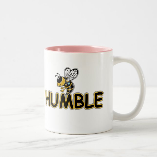 BEE HUMBLE  Two-Tone COFFEE MUG (Right)