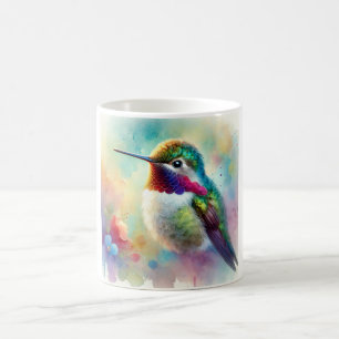 Bee Hummingbird 020924AREF120 - Watercolor Coffee Mug