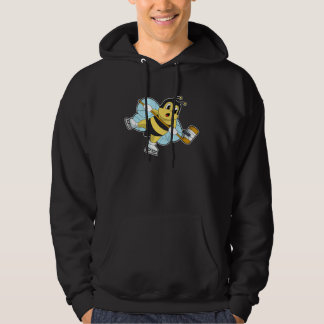 Bee Ice hockey Ice hockey stick Sports Hoodie
